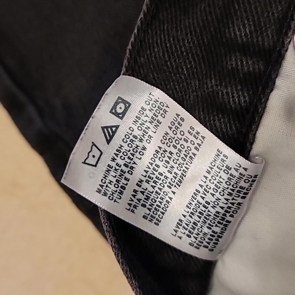 40x34 Lee Regular Fit Straight Leg Black Jeans - Picture 7 of 8